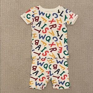 ABC’s alphabet pajama set, size 5T